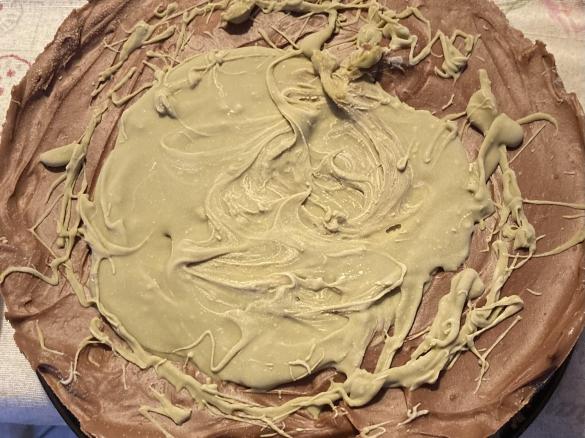 Cheesecake con crema spalmabile alle nocciole