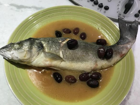 Spigola alla vernaccia /contest ricette con vino