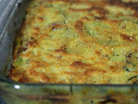 Sformato di riso e zucchine