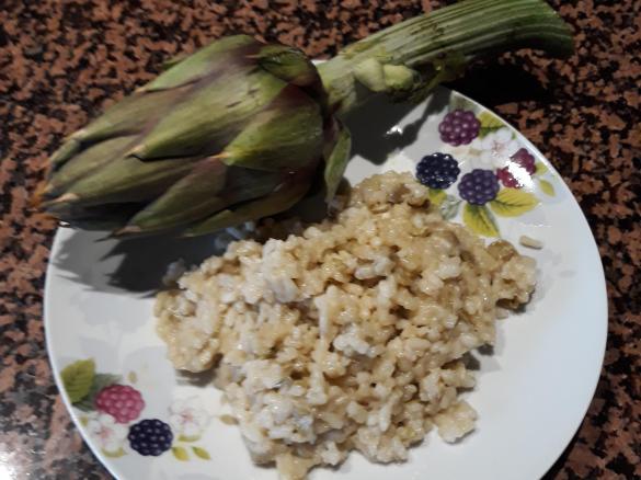 Il mio risotto "Tutto carciofi "