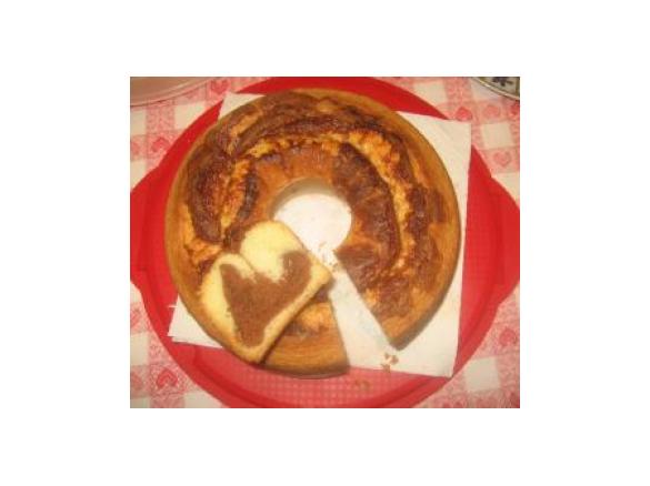 Ciambella cuor di nutella