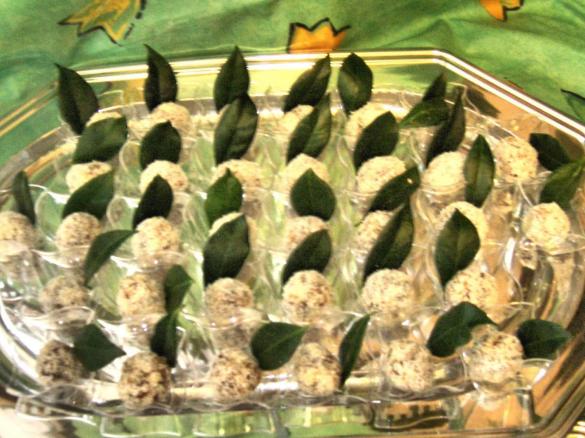 Moncherì  al prosciutto crudo  Finger  food