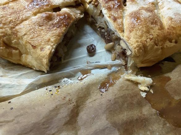 Strudel di mele miele e frutta secca (contest strudel)