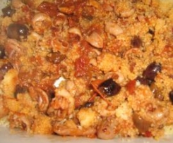 cous cous con calamaretti
