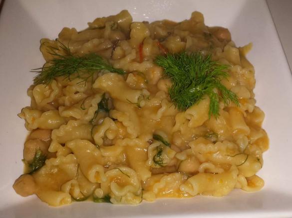 Pasta e Ceci con Finocchietto Selvatico