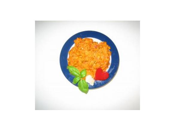 pesto peperoni mandorle e pomodori secchi