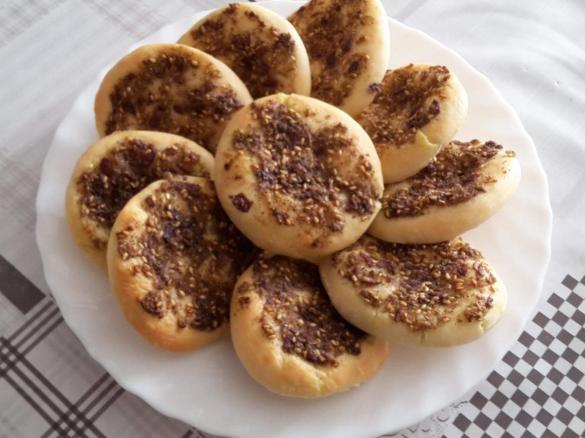 Focaccine Za'atar (Manakeesh)