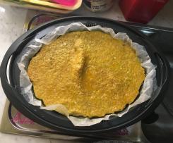 Frittata con carote al curry