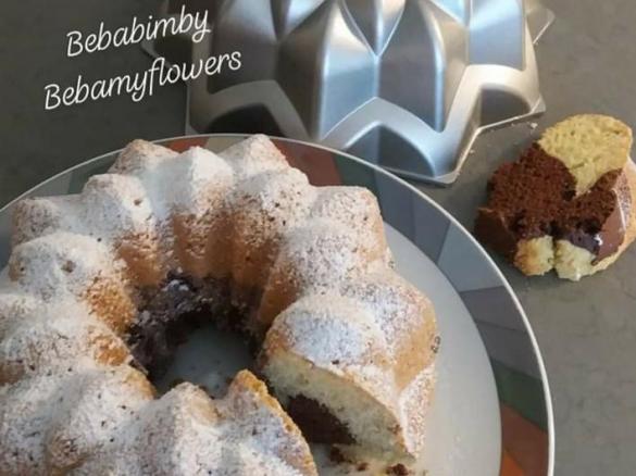 CIAMBELLONE MARMORIZZATO AROMA MANDARINO