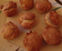 MUFFIN SALATI CIPOLLA E PANCETTA