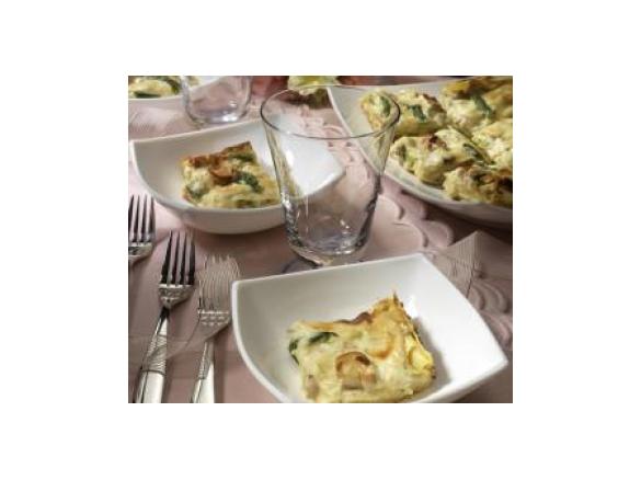 Lasagne asparagi e funghi