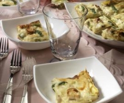 Lasagne asparagi e funghi