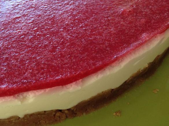 cheese cake fredda alle fragole fresche