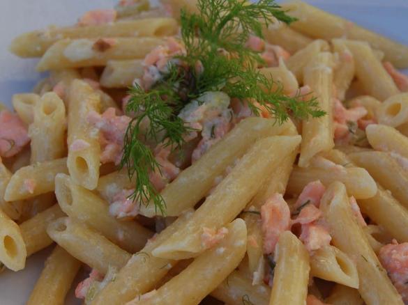 PENNE SALMONE E FINOCCHIO