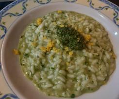 RISOTTO AL BASILICO E LIMONE