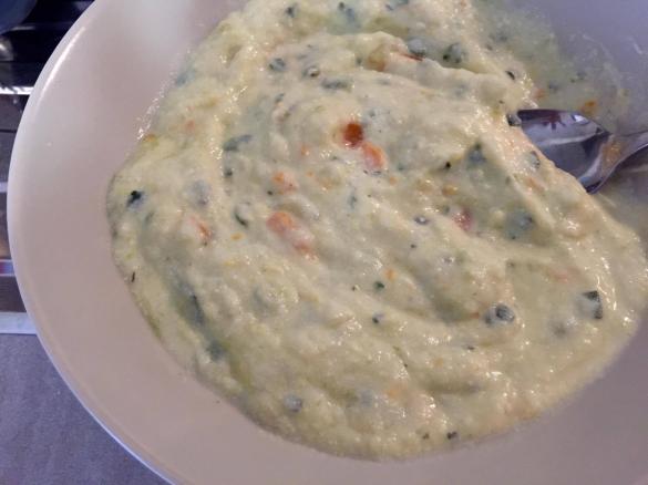 Sugo di verdure cotte e ricotta