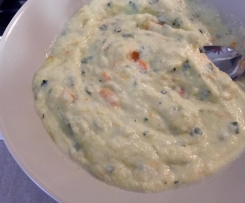 Sugo di verdure cotte e ricotta