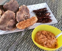 Crema di funghi e pomodori secchi