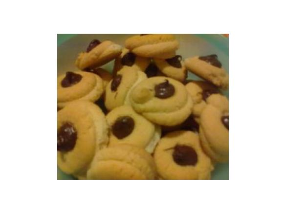 Biscottini da the con la Nutella (tè)