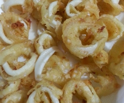 Anelli di totano super croccanti. 