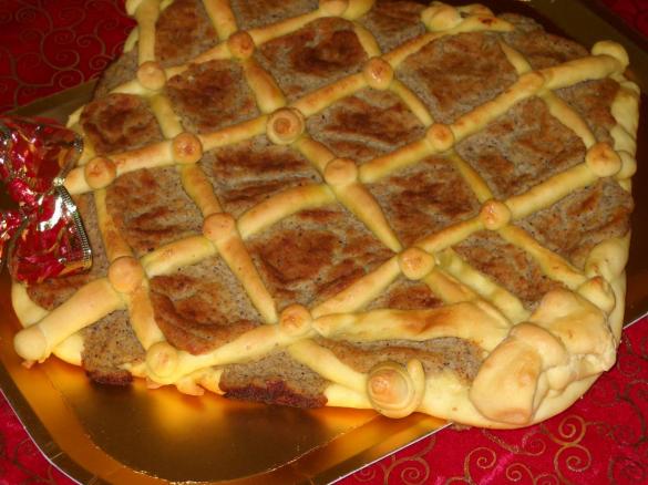 CROSTATA SALATA DI RICOTTA E PISTACCHI