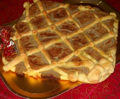 CROSTATA SALATA DI RICOTTA E PISTACCHI