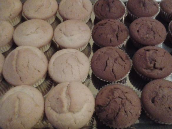 Muffin senza latte e uova (vegan)