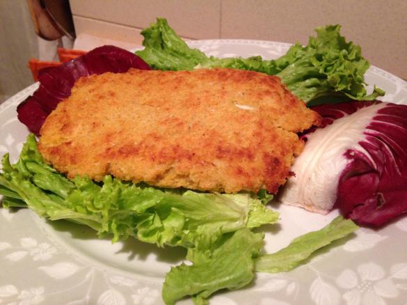 Cotoletta di miglio e cavolfiore