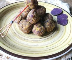 Polpettine con Patate Viola