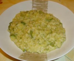 Risotto con zucchine