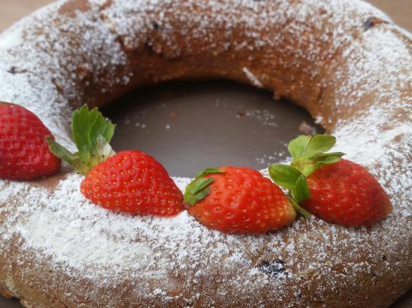 Ciambella  con farina di polenta (CONTEST TORTE VELOCI )