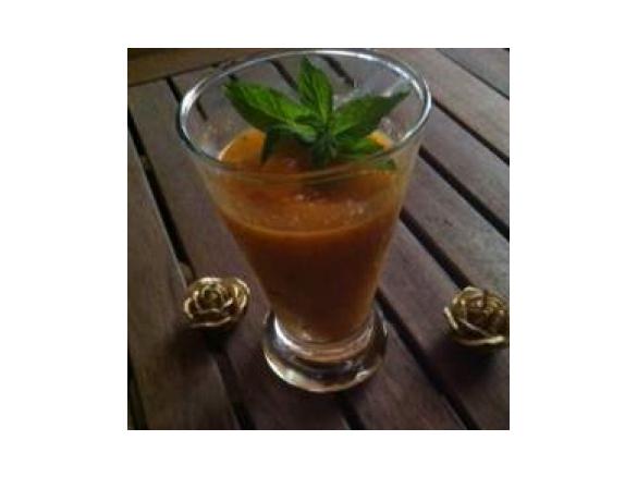 sorbetto albicocca,zenzero,menta nosugar