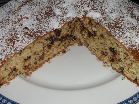 Torta di ricotta e cioccolato