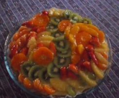 crostata fantasia di frutta