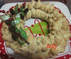 corona di rose (il centrotavola di Natale)