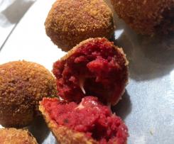 POLPETTE DI RAPE ROSSE E PATATE (contest rape)
