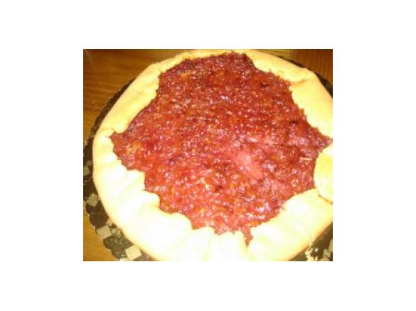 Torta di cipolle di tropea -agrodolce