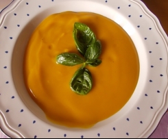 Vellutata di zucca con crostini