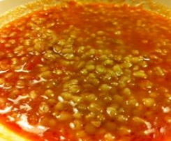 Zuppa di farro e lenticchie