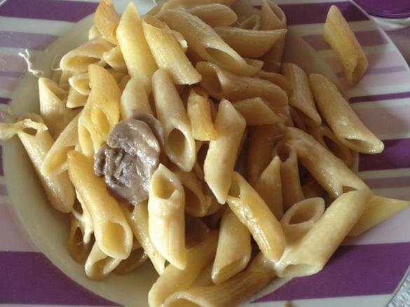 Pasta al forno con funghi
