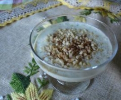 Mousse al basilico