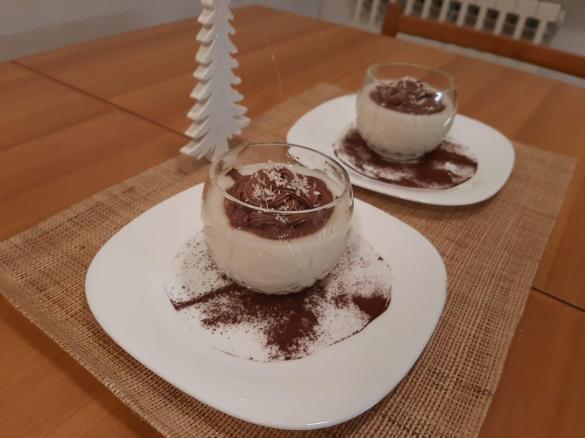 cioccolata calda ciocco-cocco con panna al cacao (contest cioccolate calde)