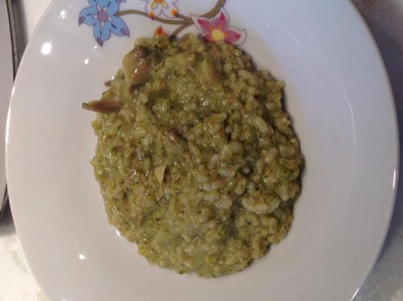 Risotto broccoli e carciofi