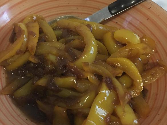 Peperoni in agrodolce