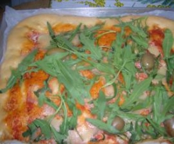 Focaccia primavera.