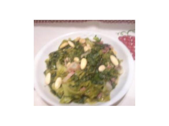 scarola stufata con guanciale