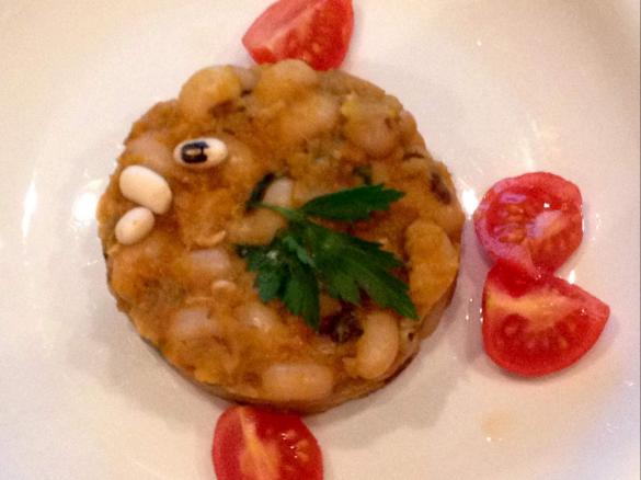 Fagioli occhio nero mascherato