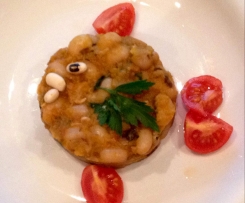 Fagioli occhio nero mascherato