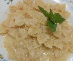 Pasta alle scorze di limone