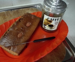 Plumcake integrale senza uova e lattosio al caffé